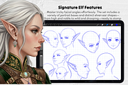 175 Procreate Elf Character Stamps, a Brush Add-On by Selentaori Studio (Thumbnail 7 of 12)