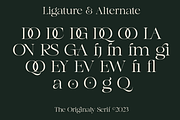 Agista Display - A Classic Serif, a Serif Font by Marvadesign (Thumbnail 6 of 7)