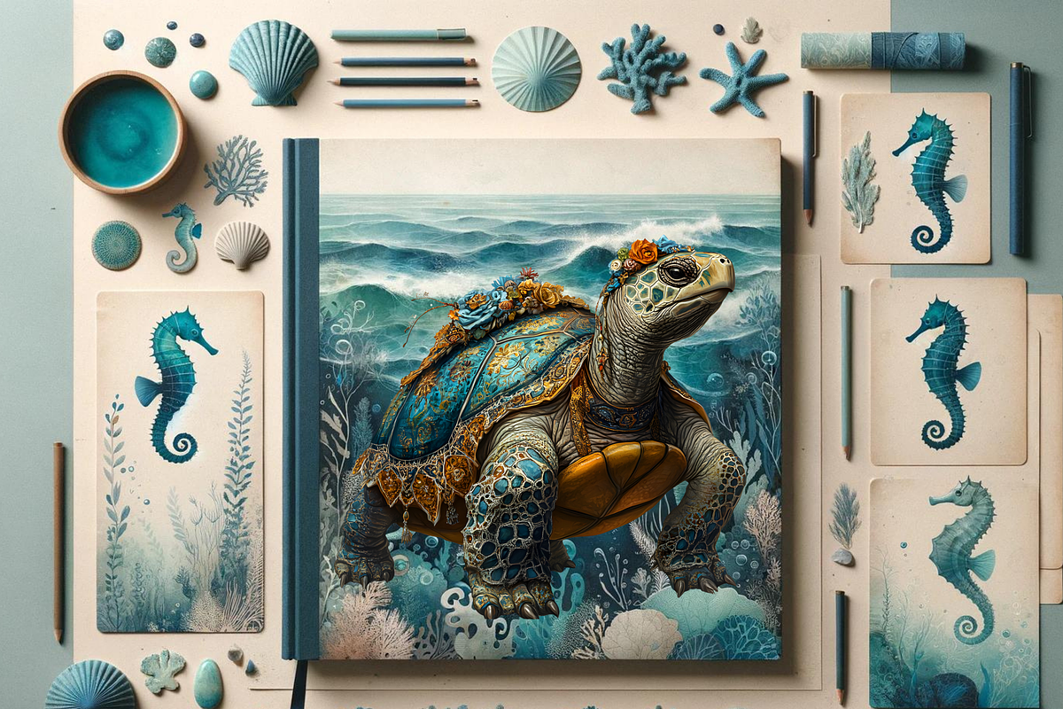 REALISTIC TURTLES CLIPART, an Animal Illustration by Daring Digies (Photo 6 of 7)