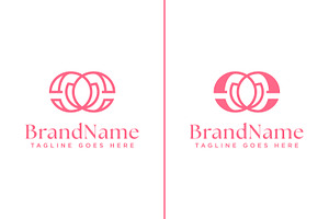 Letters EE Flower Monogram Logo, a Branding & Logo Template by Pray Art Design Studio