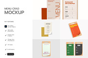 Clipboard Menu Card Mockup Bundle, an Advertising Mockup by graphypix (Thumbnail 2 of 11)