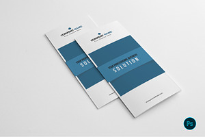 Corporate Brochure Trifold, a Brochure Template by retrographix