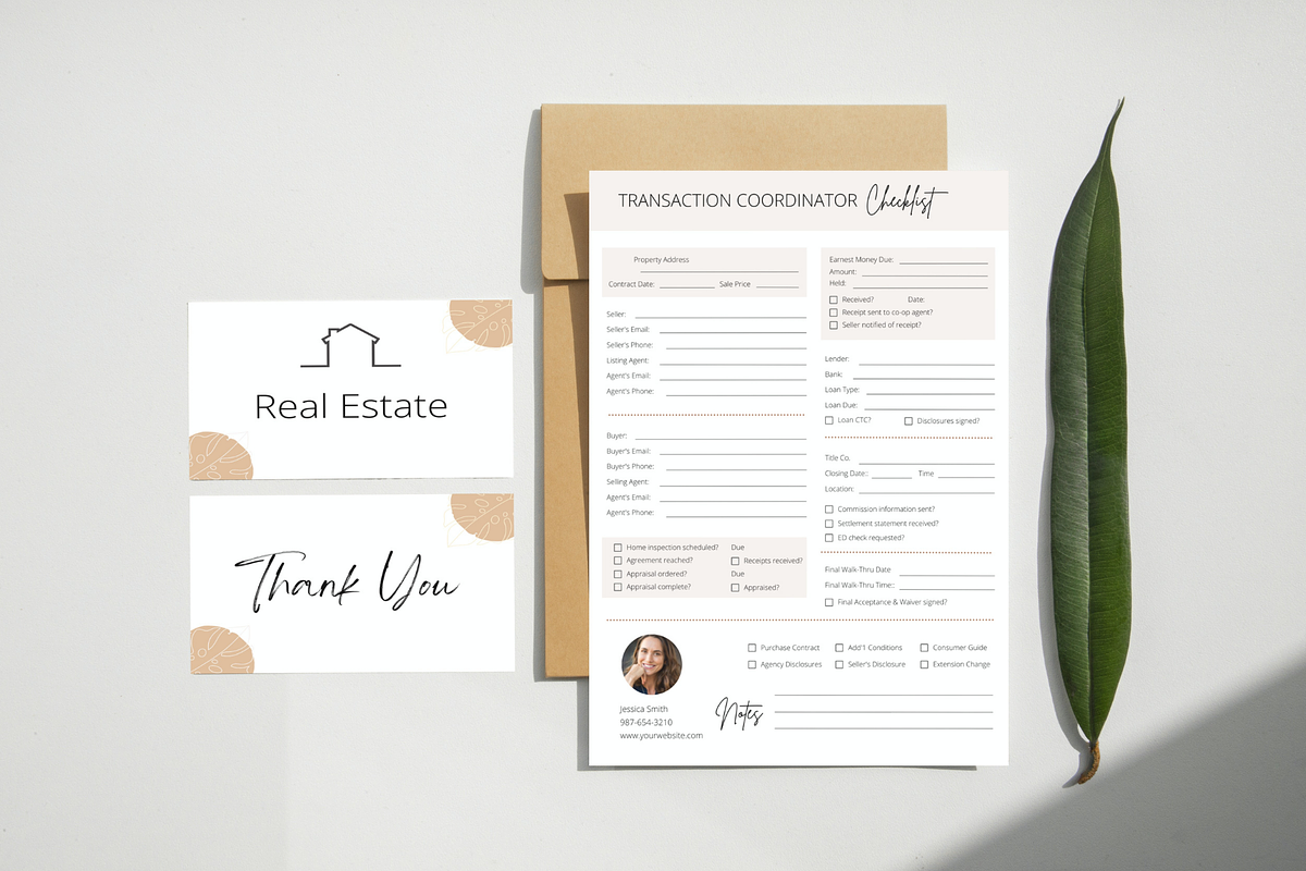 transaction-coordinator-checklist-creative-market