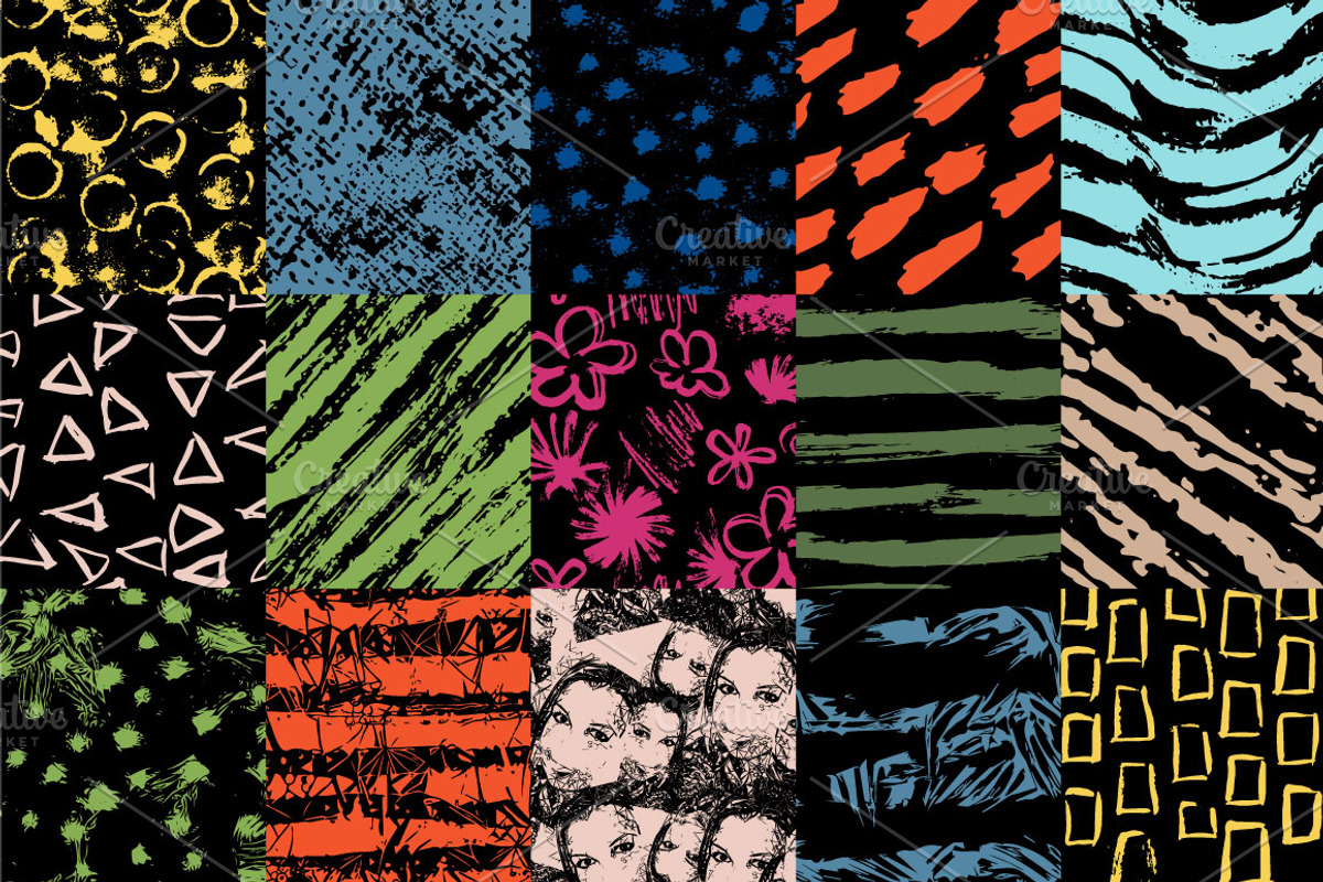Seamless pattern color trends 2017, a Pattern Graphic by antuanetto (Photo 3 of 5)