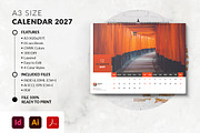 Landscape Calendar 2027 Template, a Stationery Template by MstArtwork (Thumbnail 4 of 7)