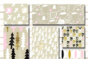 Winter party bundle of 51 pattern, a Pattern Graphic by holaholga (Thumbnail 3 of 4)