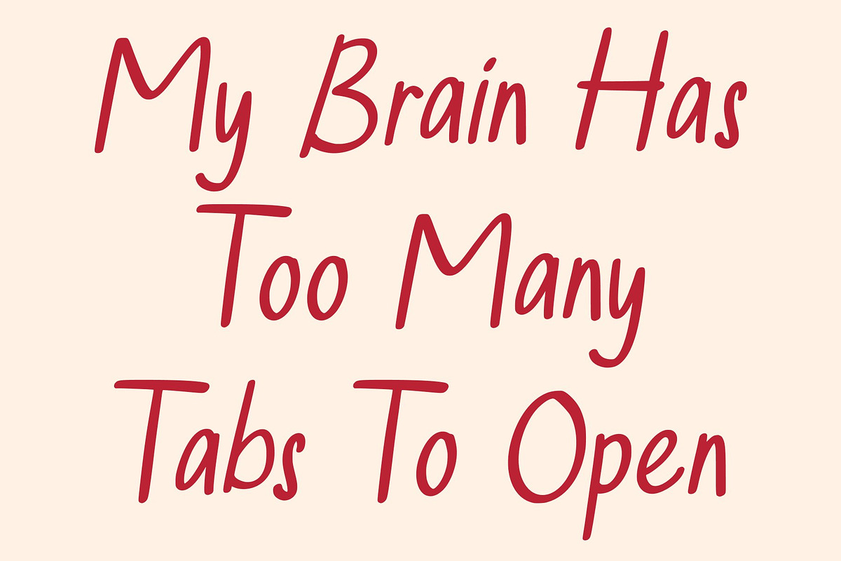 CS Stacy – Hand Drawn Font, a Handwritten Font by Craft Supply Co. (Photo 6 of 8)