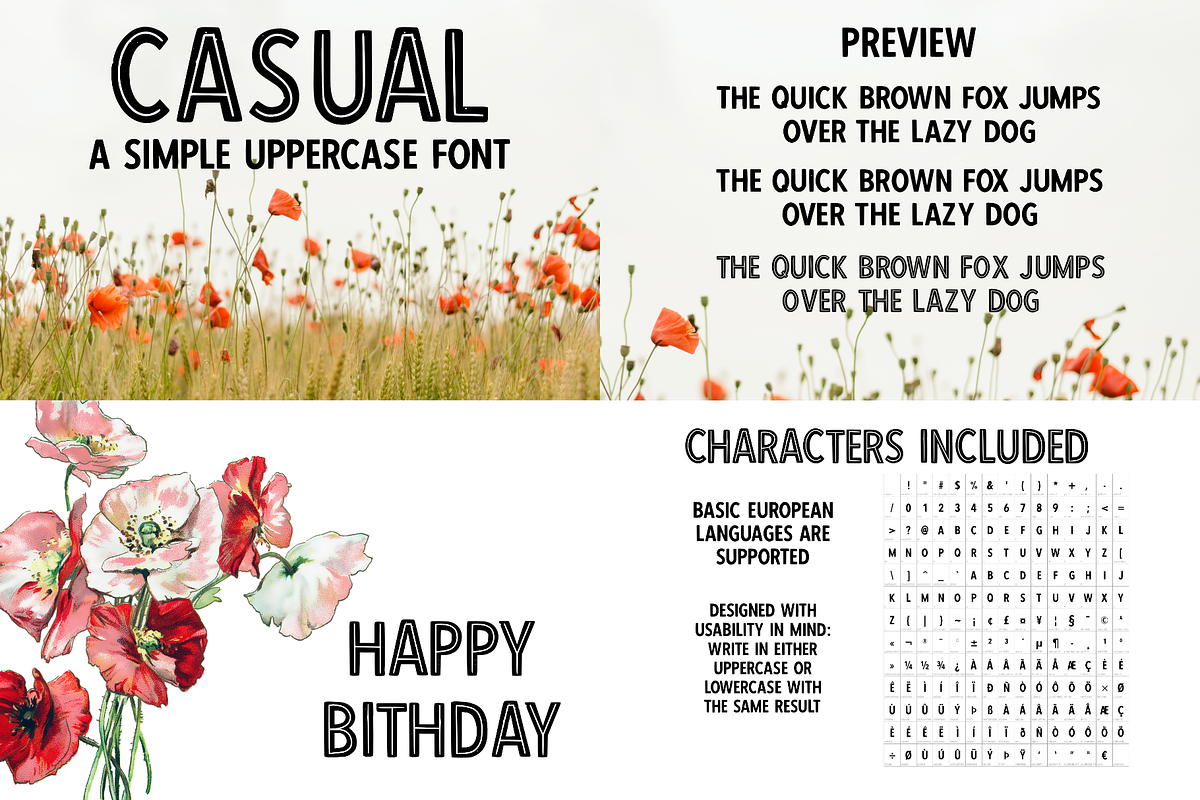 FONT BUNDLE TWO | 4 handmade fonts, a Sans Serif Font by Design av MAD (Photo 3 of 5)