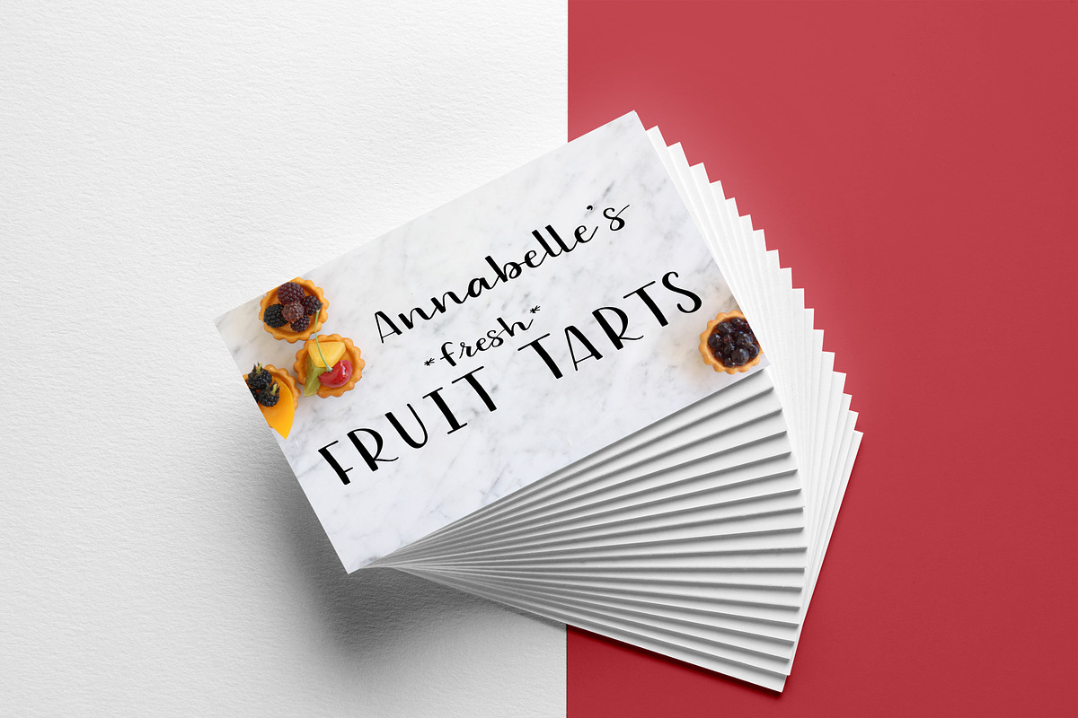 Slightly Sweet Hand Lettered Font, a Script Font by Liz on Call (Photo 9 of 10)