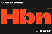 JT Olifer | 40 Fonts Family, a Sans Serif Font by Jolicia Type (Thumbnail 8 of 13)