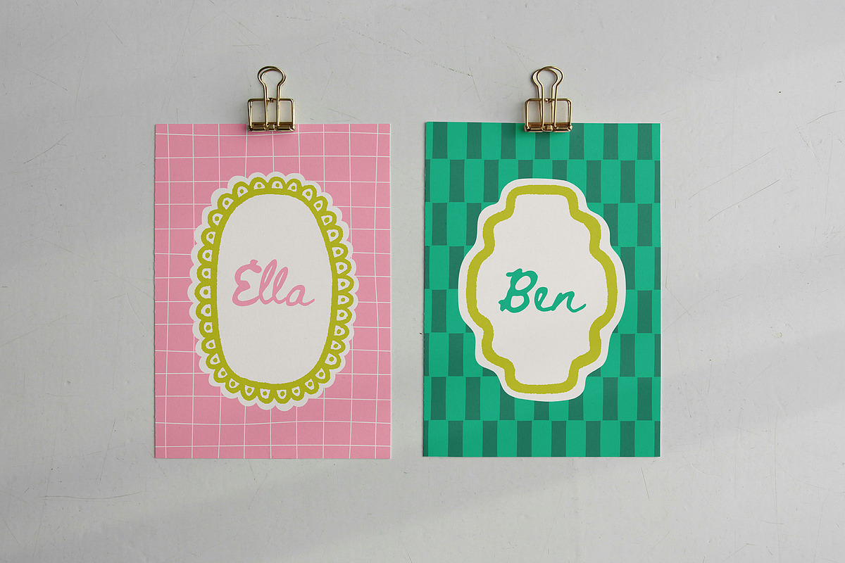 Whimsical Frames & Backgrounds, an Object Graphic by katieromanoff_art (Photo 5 of 10)