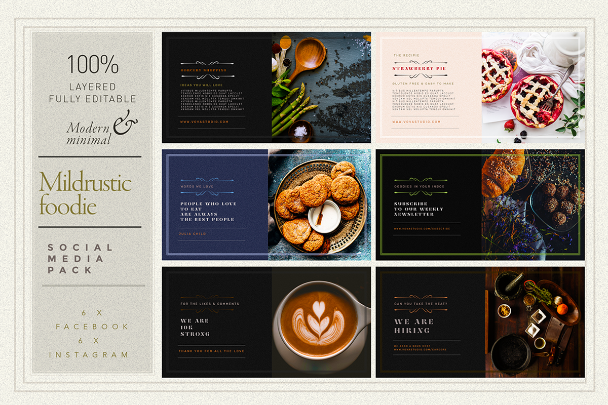 170 + SocialMedia ultimate Bundle, a Social Media Template by Vova (Photo 5 of 15)