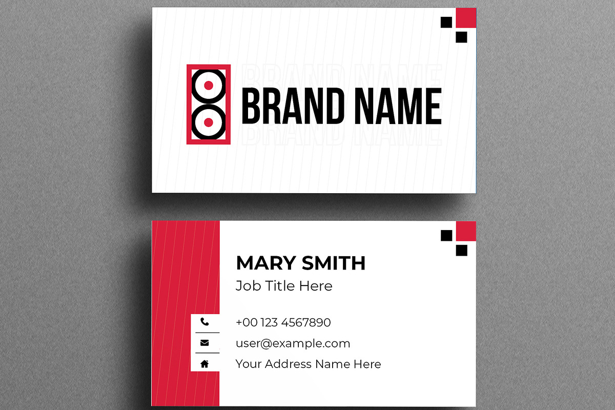 Business Card Template, a Business Card Template by MightyDesign (Photo 3 of 6)