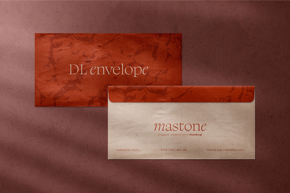 Elegant Stationery Branding Mockup, an Advertising Mockup by Deeplab (Photo 6 of 14)