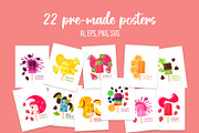 Popsicle vector clipart, an Illustration by Iryna Mel (Thumbnail 7 of 10)