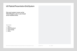 Tabloid Presentation Grid System