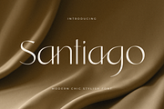 Santiago - Modern Chic Stylish Font, a Sans Serif Font by Sensatype (Thumbnail 17 of 17)