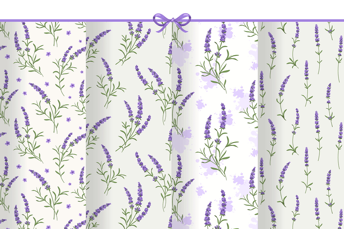 Lavender Set, a Decorative Illustration by Imaginasty (Photo 4 of 5)