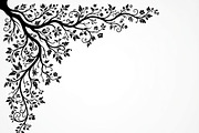 50 Tree Branch Corner Silhouette, a Decorative Illustration by Amazin_art (Thumbnail 24 of 27)