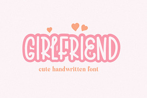 Girlfriend Cute Handwritten Font