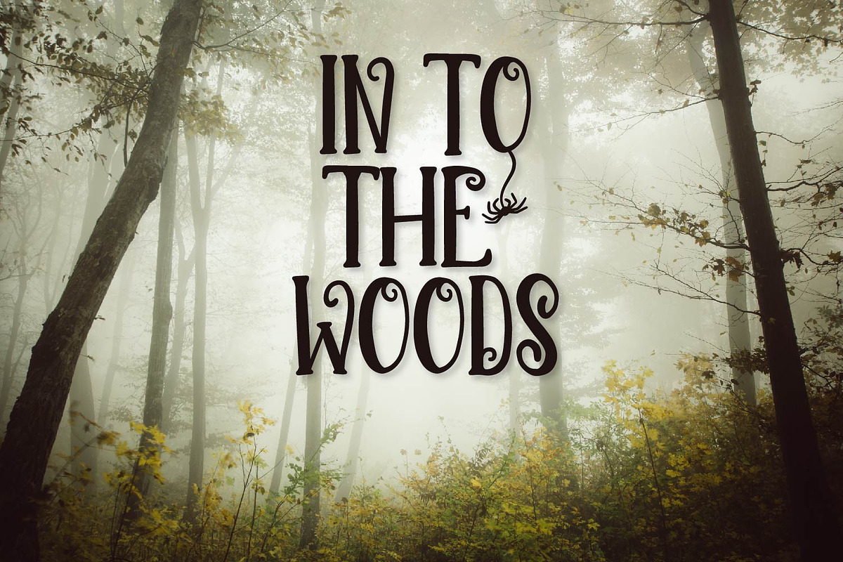 Broomstick Halloween Font & Doodles, a Symbol Font by CraftyLittleNodes (Photo 2 of 5)