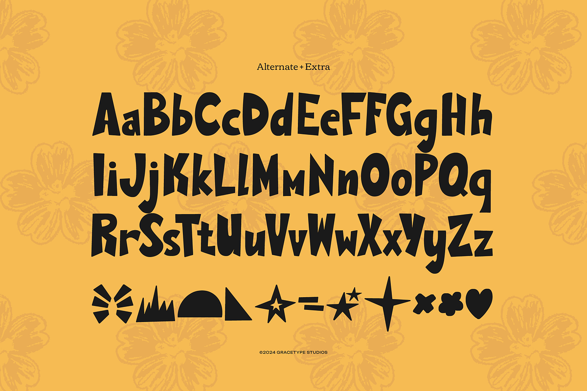 Kritas Imagination | Cutout Handwrit, a Handwritten Font by gracetype_studio (Photo 11 of 12)