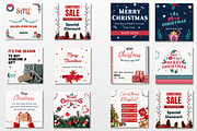 Christmas Instagram Template, a Social Media Template by Kay Designs (Thumbnail 2 of 6)