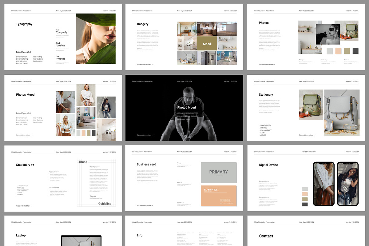 Brand Guideline Presentation preview 3
