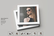 Square Magazine  Mock-Ups, a Books & Magazine Mockup by graphic_keY (Thumbnail 1 of 7)