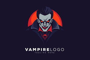Vampire Logo, a Branding & Logo Template by Xoovion