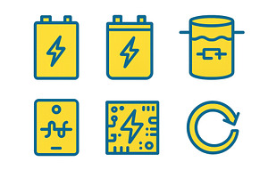 Exploration of energy symbols and, a Technology Illustration by ZinetroN
