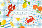 Limoncello, Acrylic summer set, an Animal Illustration by Lembrik's Artworks (Thumbnail 2 of 6)