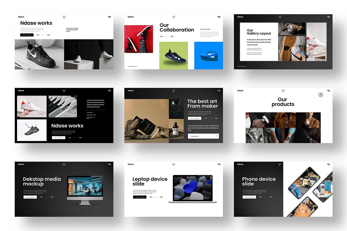 Ndase - Business Google Slide, a Presentation Template by Dens Creative Studio (Photo 4 of 6)