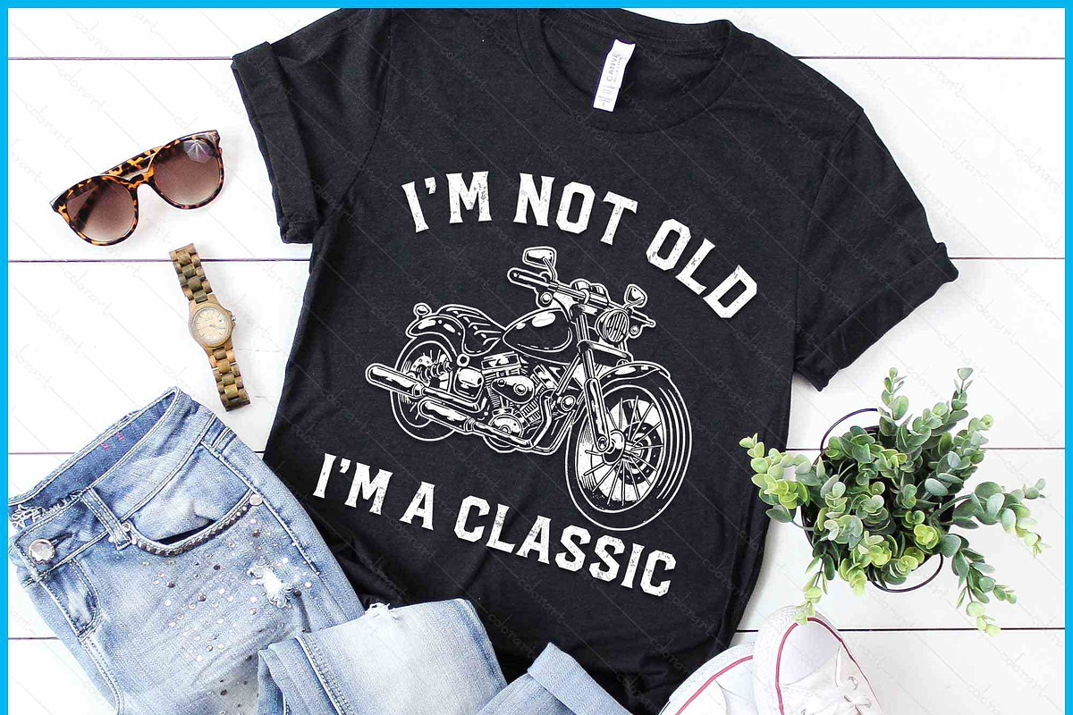 I'm A Classic Dad Biker Father's Day, an Object Graphic by Creativeusart (Photo 1 of 4)