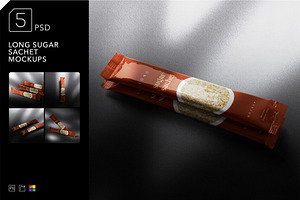 Sachet mockup, a Packaging Mockup by megostudi0