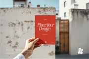Hand and Paper Mockup Set, a Books & Magazine Mockup by DOBE Studio (Thumbnail 8 of 10)