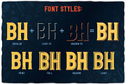 Whisky Trail Font + bonus!, a Symbol Font by VozzyStock (Thumbnail 3 of 10)