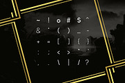 Henerale Regular, a Font by SNK's (Thumbnail 4 of 7)