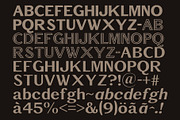 Rideau -  Vintage Font, a Sans Serif Font by Minhocossauro Emporium (Thumbnail 2 of 9)