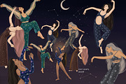 LUNALOGIA. Cosmic goddesses, a Person Illustration by Chikovnaya (Thumbnail 4 of 14)