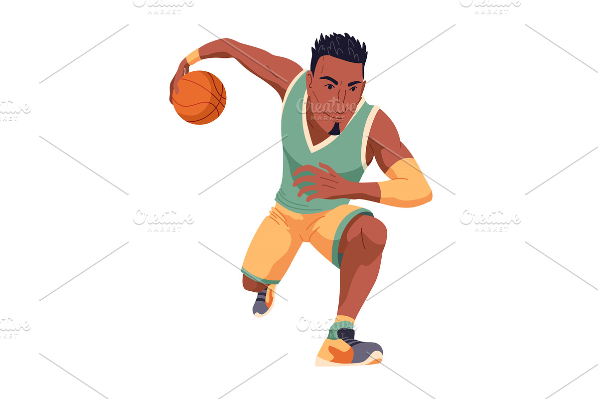 Basketball element. Basketball, an Object Illustration by Things for designers