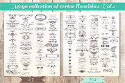 Bundle of vintage flourishes, an Object Graphic by FleurArt (Thumbnail 2 of 3)