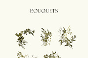 Muted Greenery Watercolor Clipart, an Illustration by BlumenSoul (Thumbnail 3 of 10)