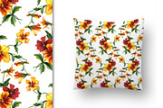 Watercolor pancies patterns, a Pattern Graphic by Floralis (Thumbnail 3 of 6)