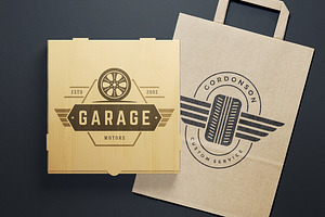 Car Garage Badges & Logos