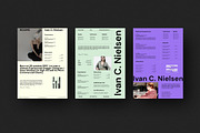 CV | Resume Kit Template, a Resume Template by Studio Industry (Thumbnail 5 of 11)