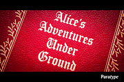Carol Gothic, a Blackletter Font by Paratype (Thumbnail 8 of 8)