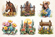 Western Spring Clipart, an Illustration by Dream Creation (Thumbnail 5 of 6)