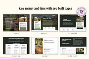 Fencing Website Template, a Squarespace Template by Template Twist Shop (Thumbnail 3 of 9)