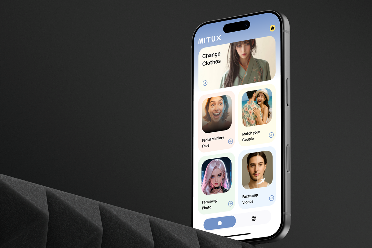 Mitux AI - Face Art App Template, an App Template by No.13 (Photo 2 of 4)